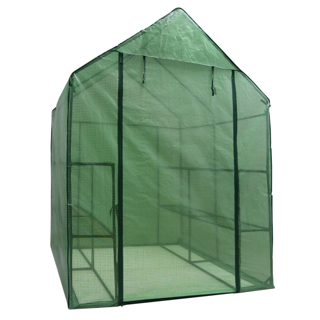 Large Walk-in Plant Greenhouse 8 Shelf
